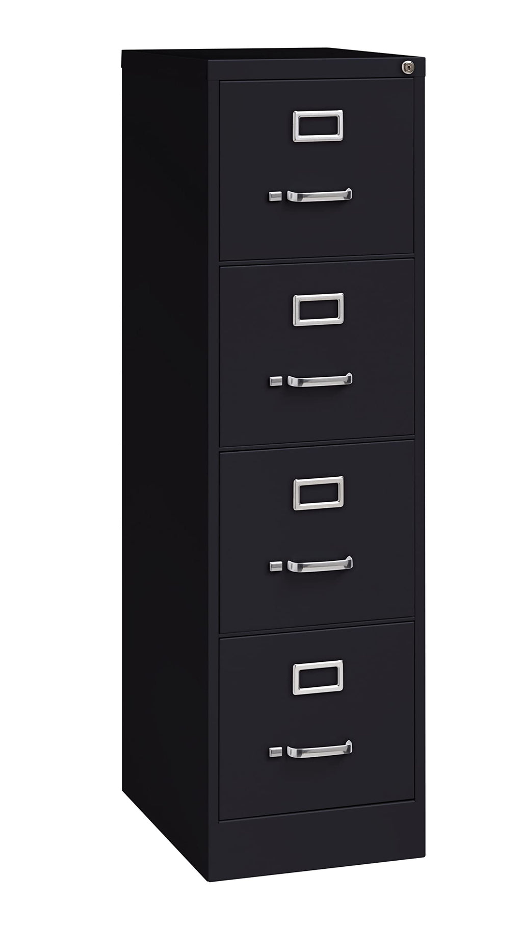 4 Drawer Letter Width Vertical File Cabinet Black A468437