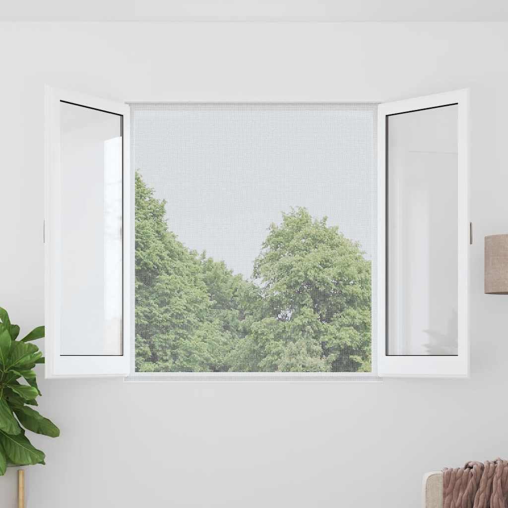 Aluminum Mesh Screen 39.4x196.9 Inches Silver O50618