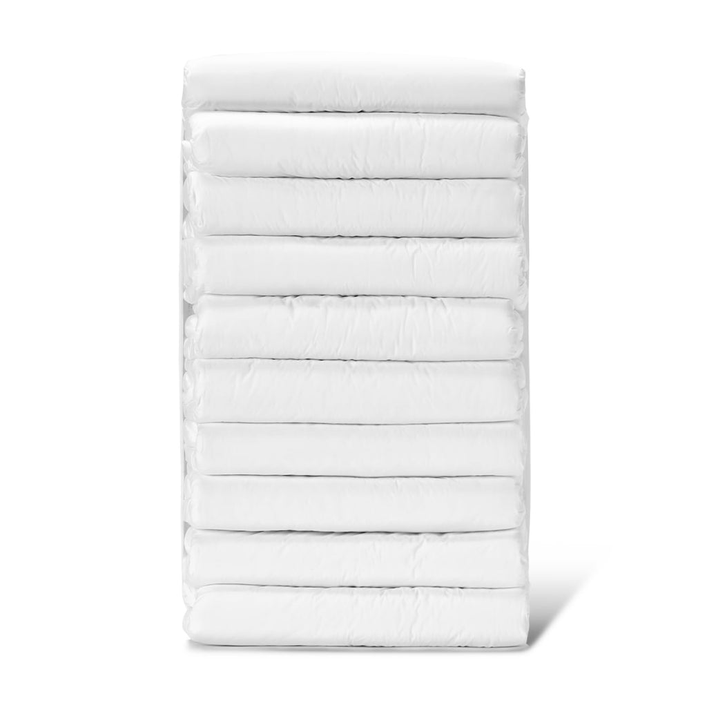 Adjustable Adult Diaper 10 Pieces White Medium I279596