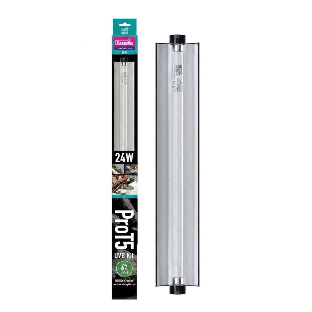 22.5" 24 Watts 6% UVB Reptile Light Fixture Kit E62872