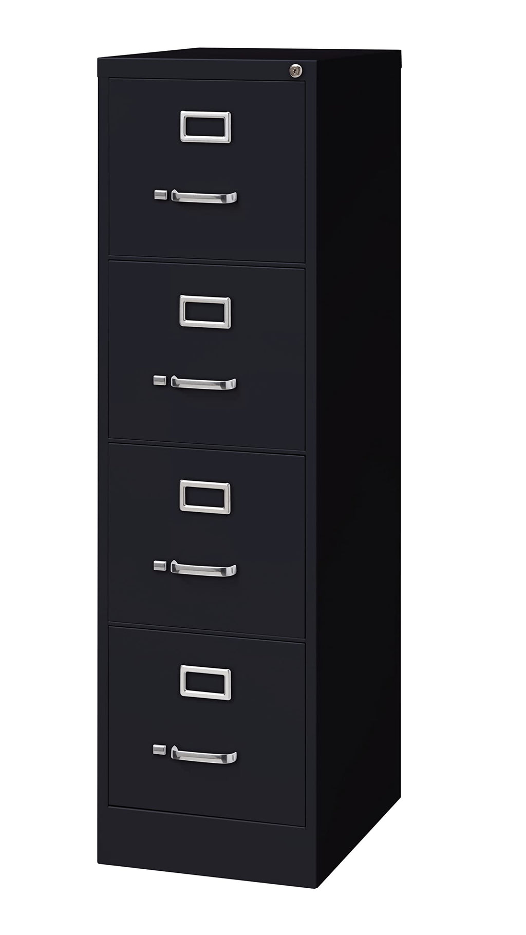 4 Drawer Letter Width Vertical File Cabinet Black A468437