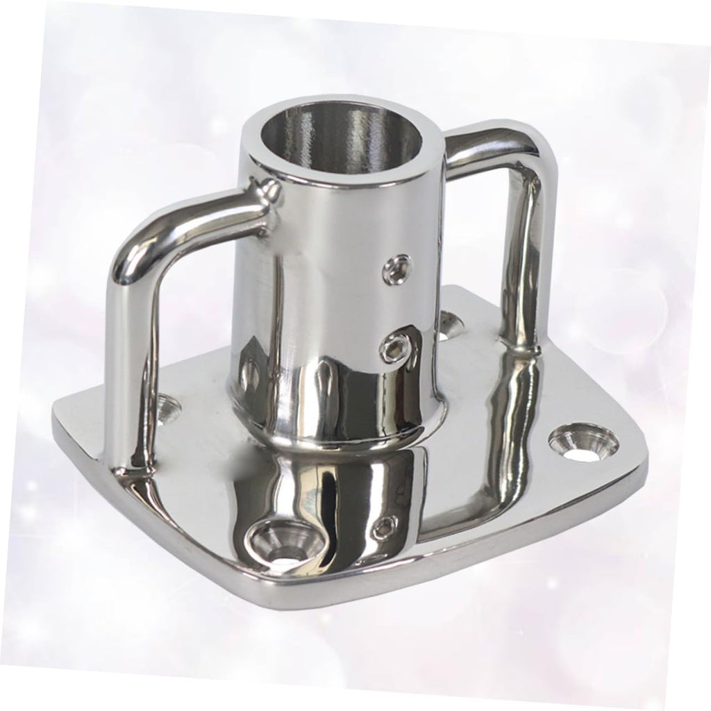 2pcs Stainless Steel Flag Pole Socket Base P28736