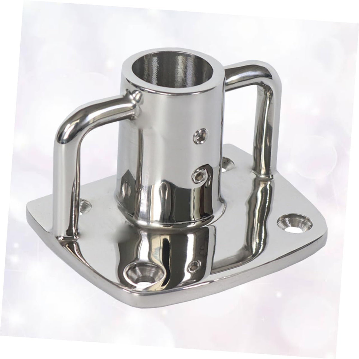 2pcs Stainless Steel Flag Pole Socket Base P28736