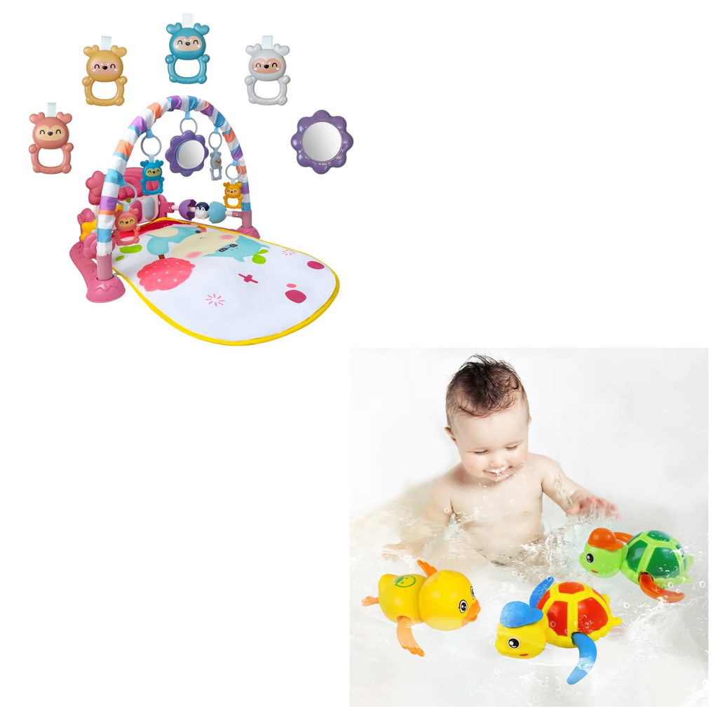 Baby Gym Play Mat and Bath Toys B6386