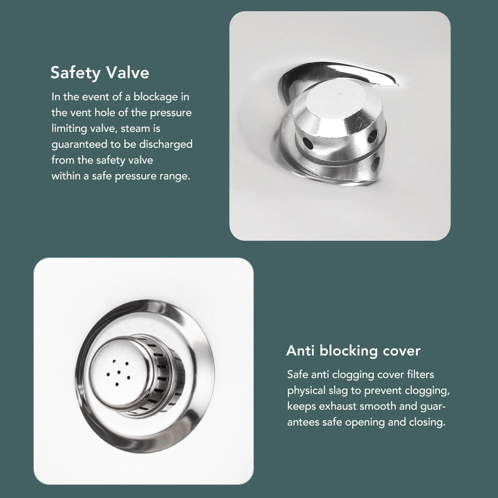 Stainless Steel 3L Pressure Cooker Q8189
