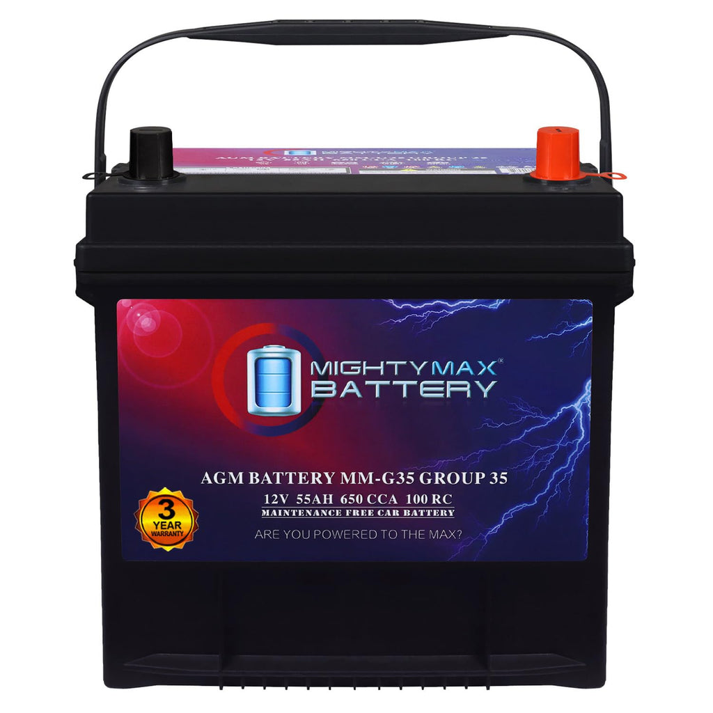 12V 55Ah AGM Replacement Battery C8387
