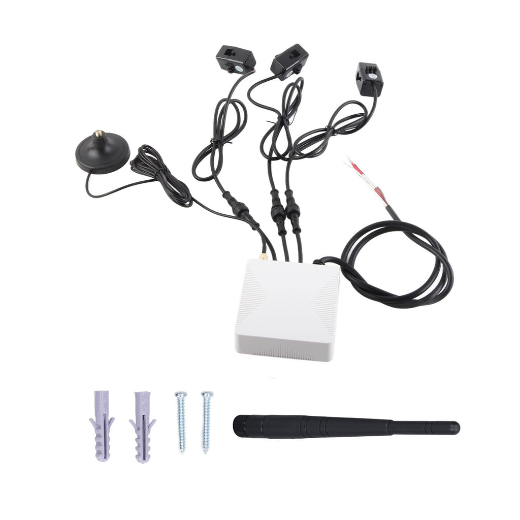 3 Phase Smart Electricity Power Monitor with 3 120A Circuit Level Sensor B8819