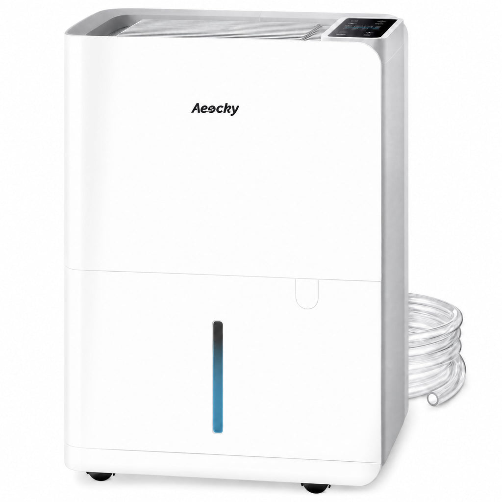 50 Pint/Day 3500Sq.Ft 40dB Dehumidifier with Drain Hose O637
