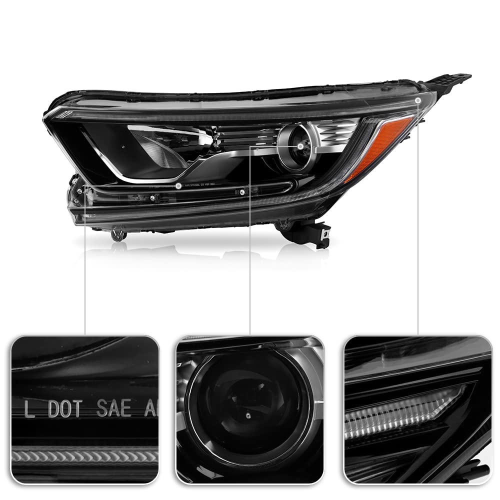 Projector Headlights Headlamps Left+Right A2236