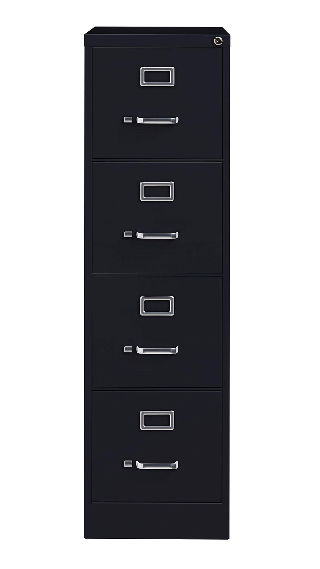 4 Drawer Letter Width Vertical File Cabinet Black A468437