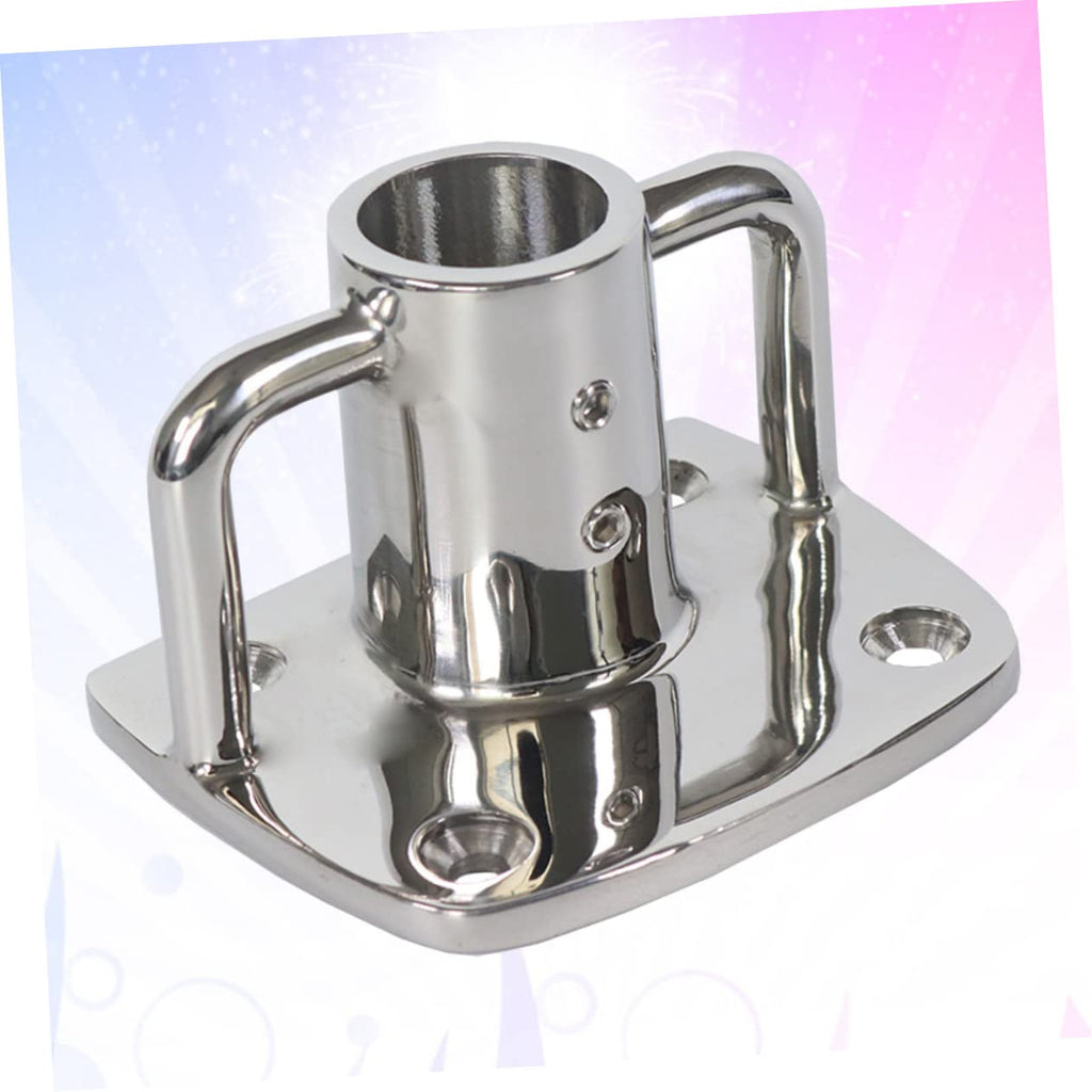 2pcs Stainless Steel Flag Pole Socket Base P28736