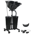Portable Height Adjustable Shampoo Bowl with Electric Pump O74969