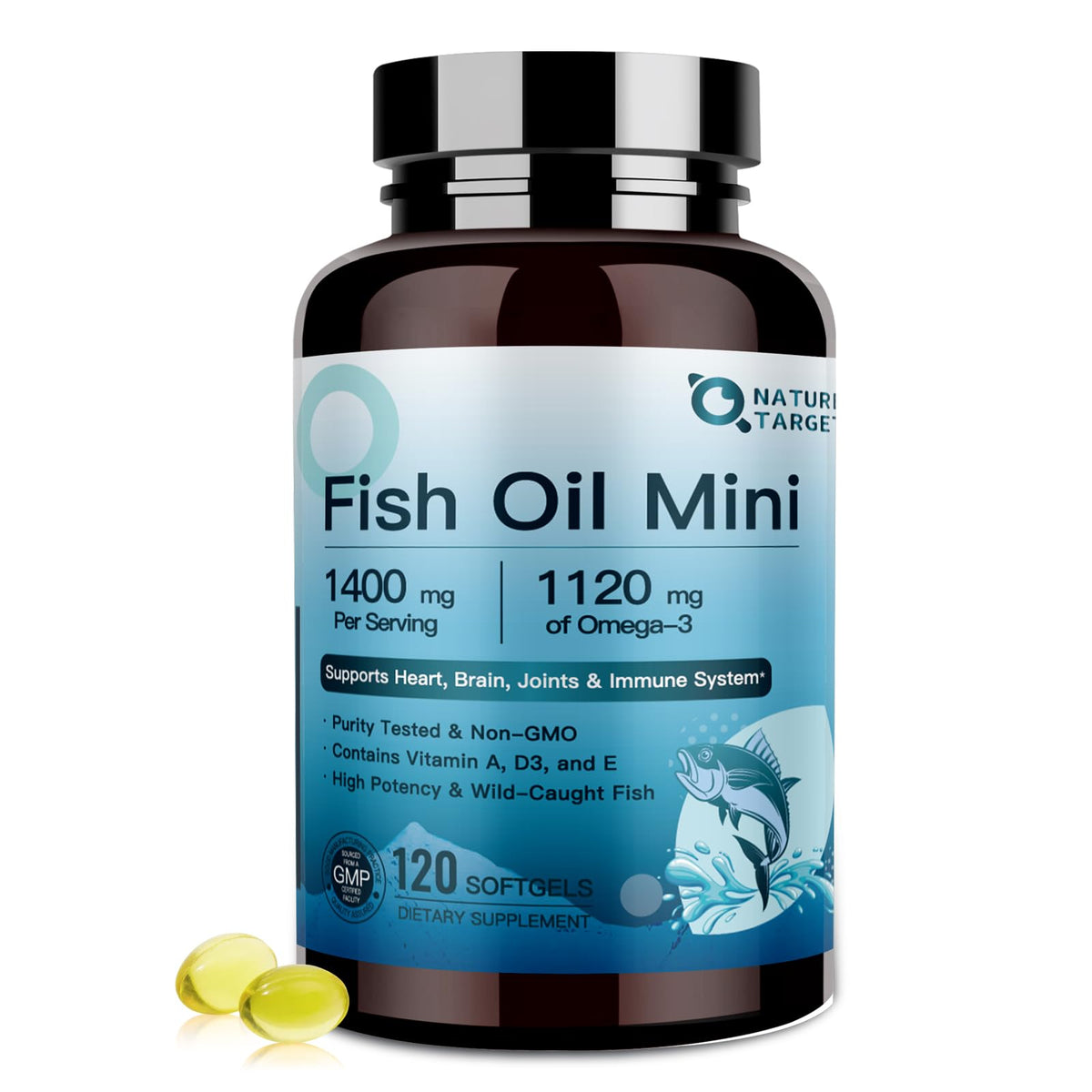 Fish Oil 1400 mg 120 Softgels X4670