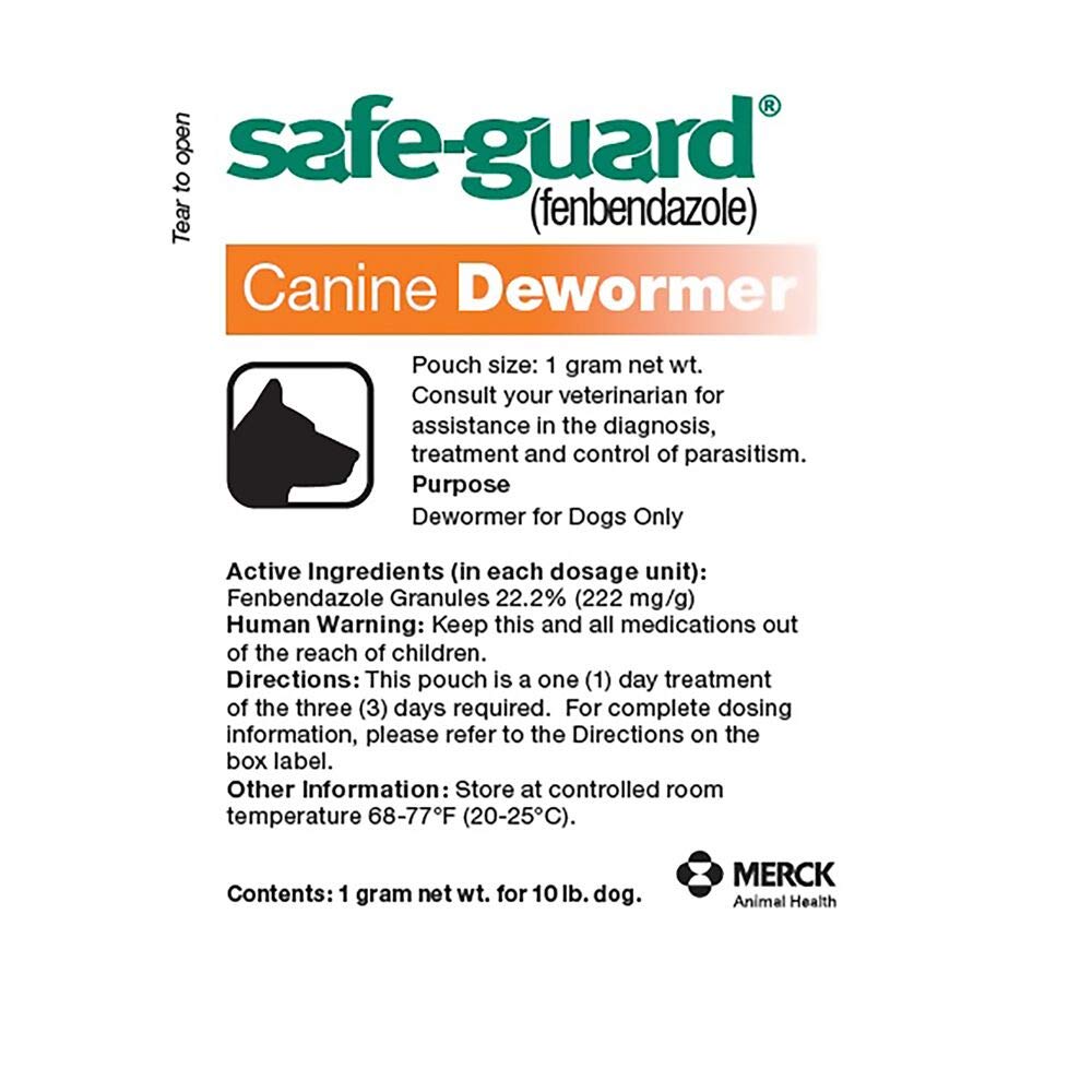 Canine Dewormer 1gm pouch O98673