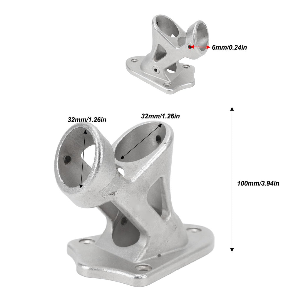 Heavy Duty Stainless Steel Flag Pole Bracket Mount R199