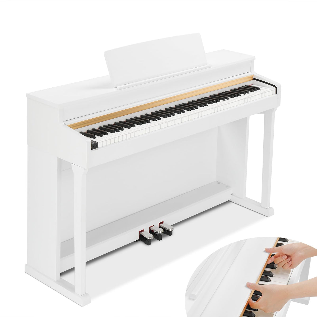 88 Key Weighted Digital Piano Keyboard D643076