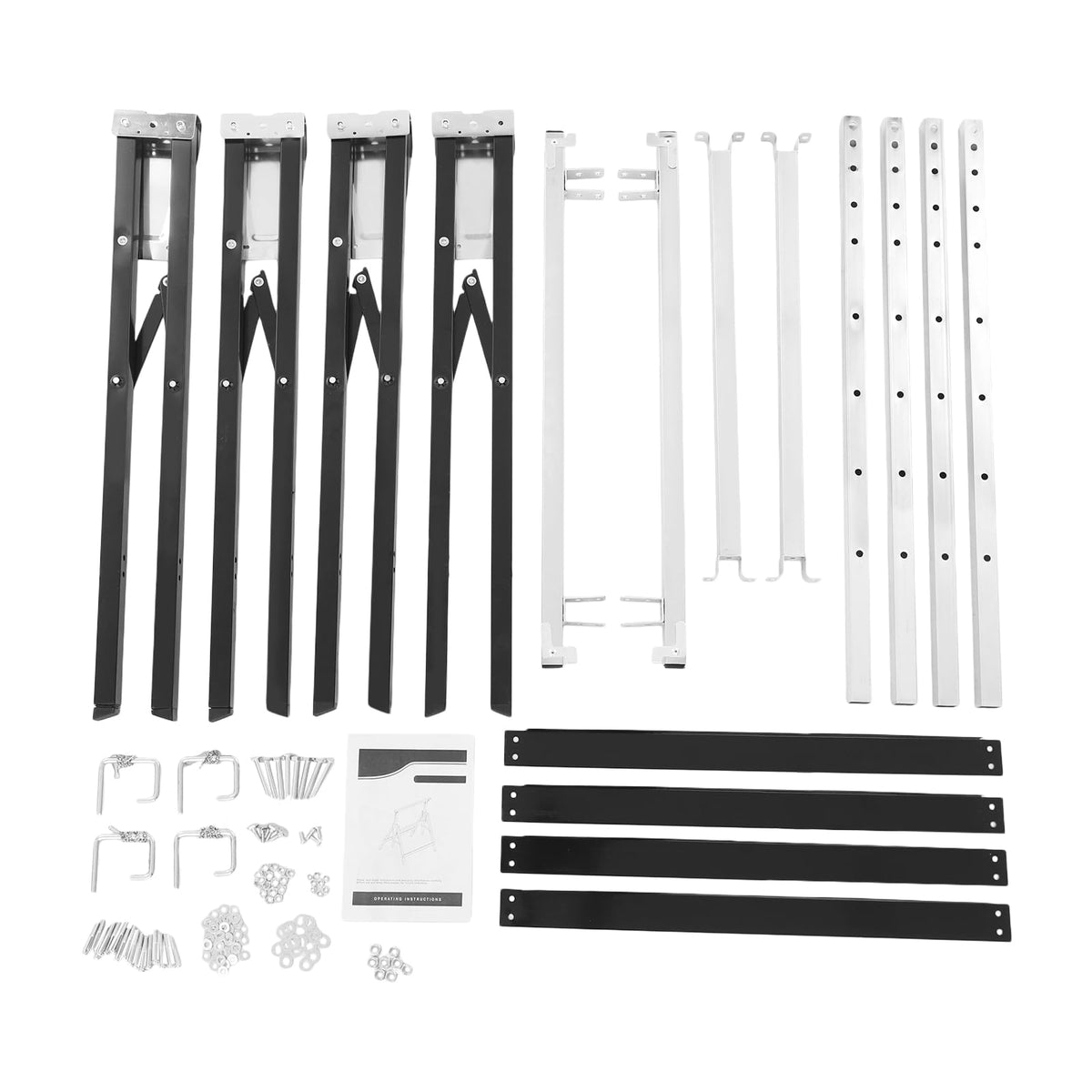 2 Pack Heavy Duty Adjustable Folding Saw Horses C56206