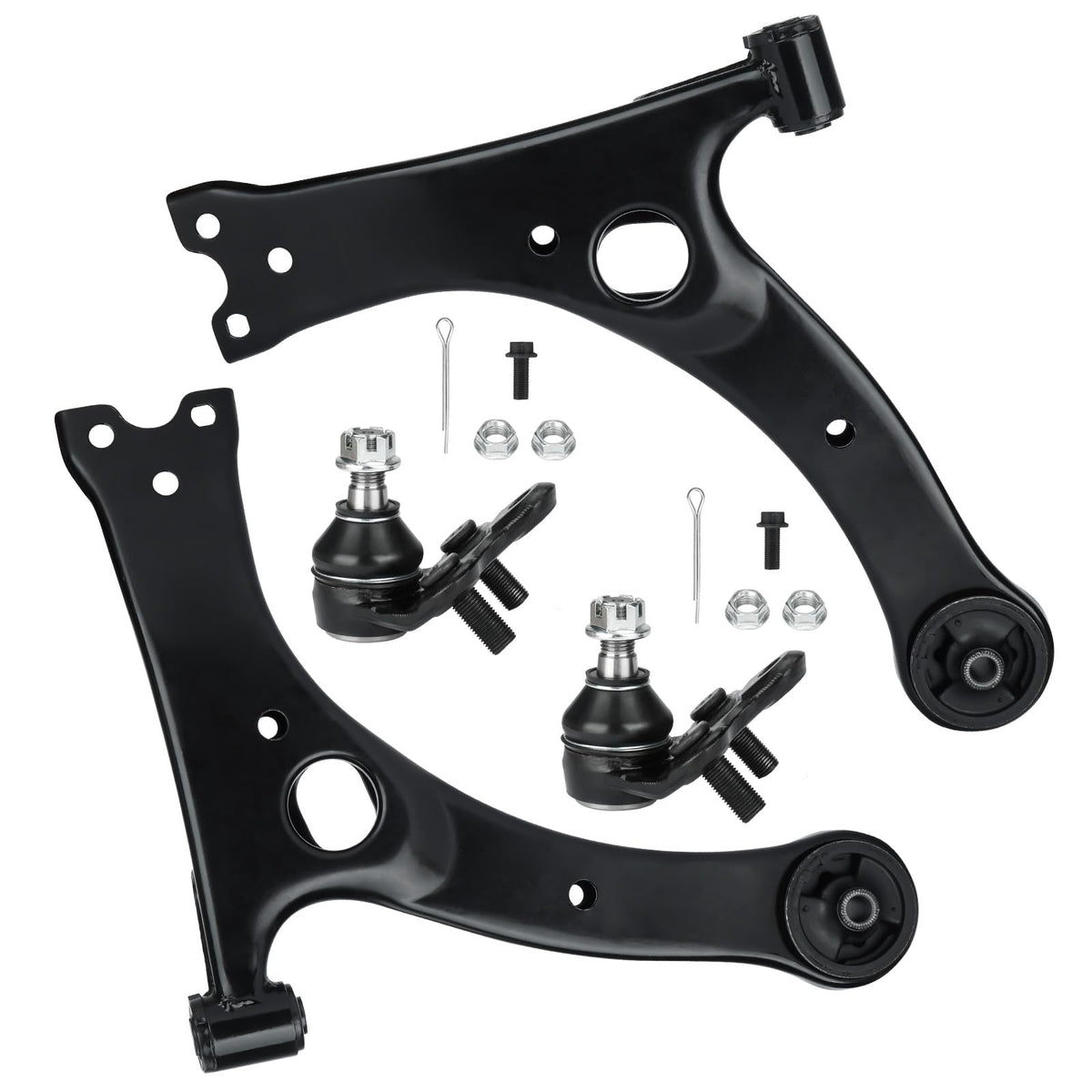 Front Lower Control Arms with Ball Joints 4 pcs Suspension Kit R578807