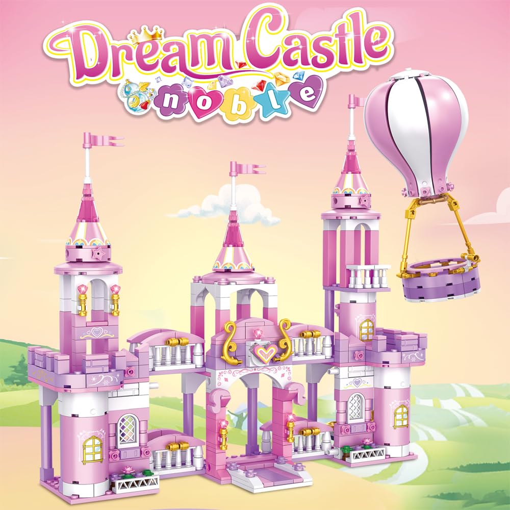 541 Pieces Multi Shaped Castle Building Blocks T190962