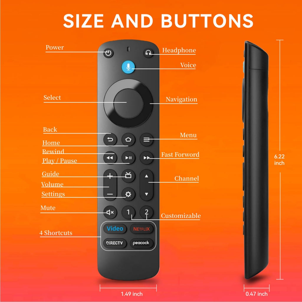 TV Remotes with Voice Control U68255