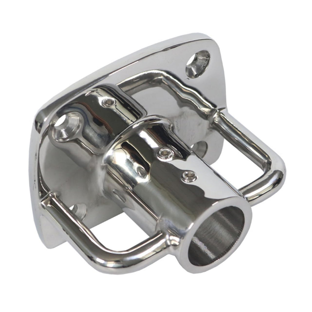 2pcs Stainless Steel Flag Pole Socket Base P28736