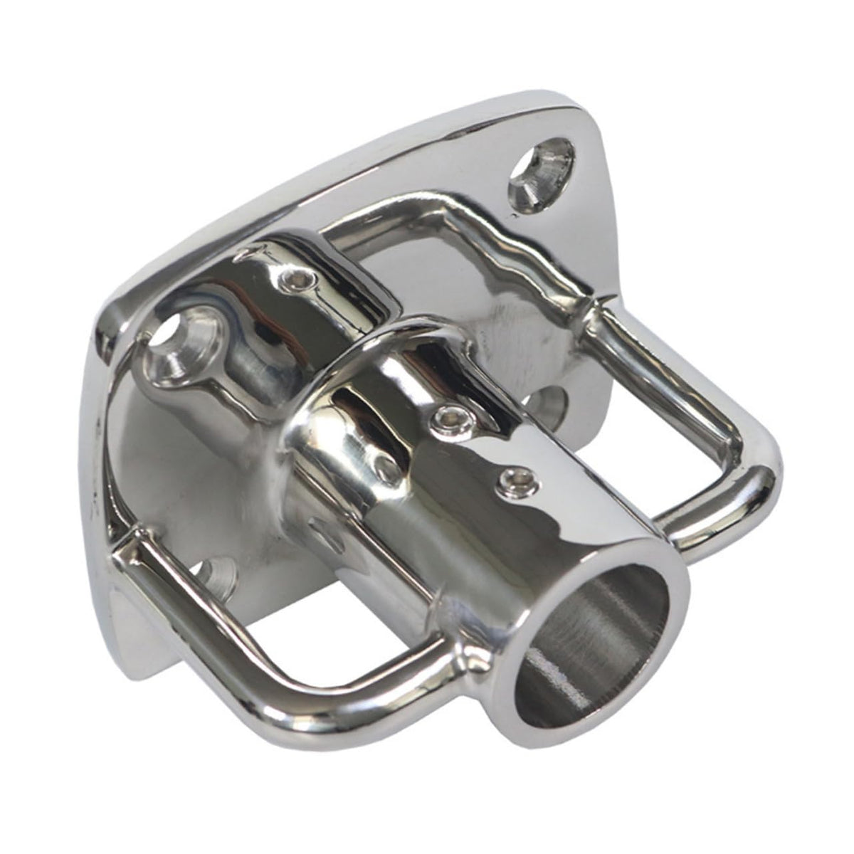 2pcs Stainless Steel Flag Pole Socket Base P28736
