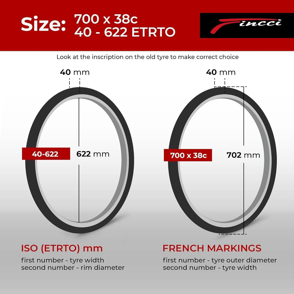 700x38c Gravel Bike Tires & Tube Foldable C1696