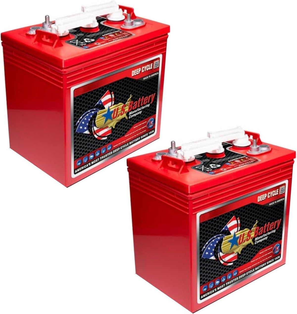 6 Volt 232 Ah Deep Cycle Battery Group Size GC2 L172
