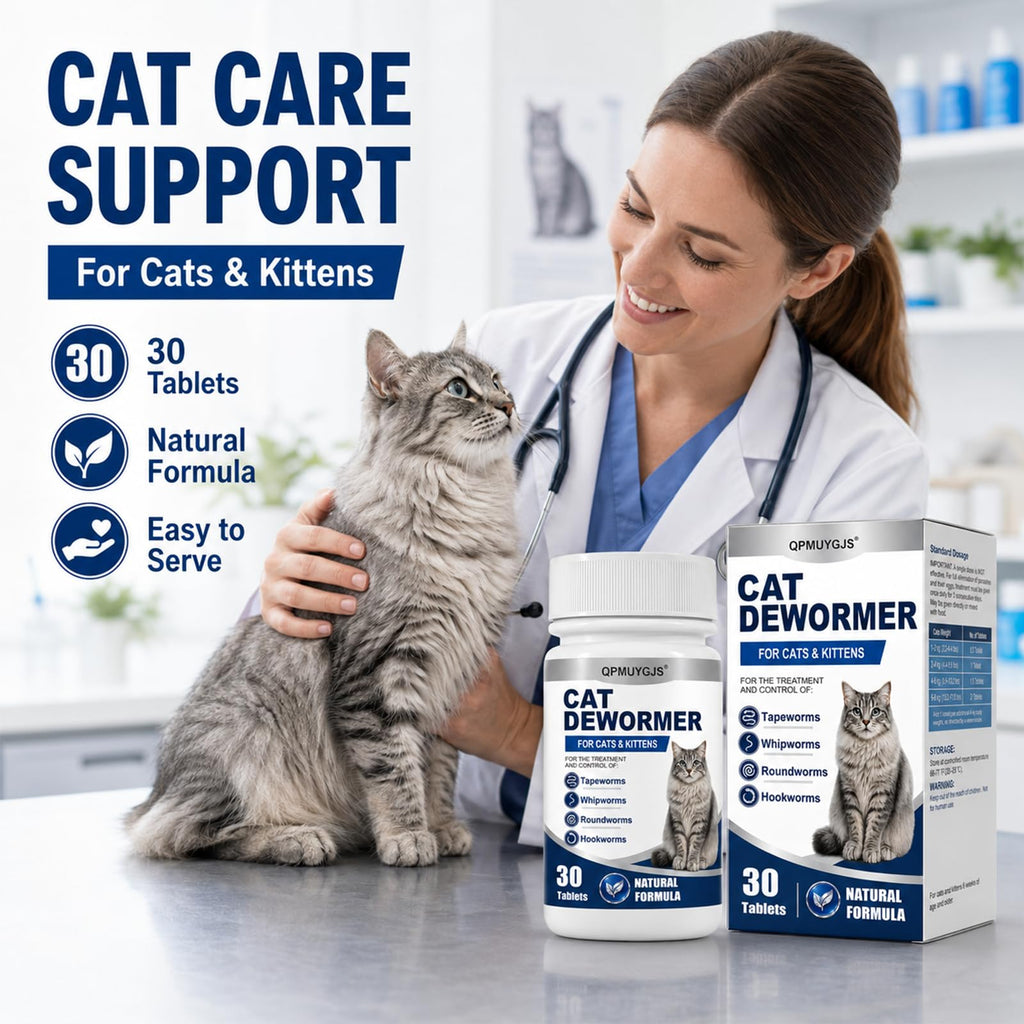 Dewormer for Cats & Kittens 30 Tablets O44208