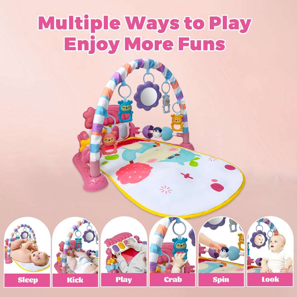 Baby Gym Play Mat and Bath Toys B6386
