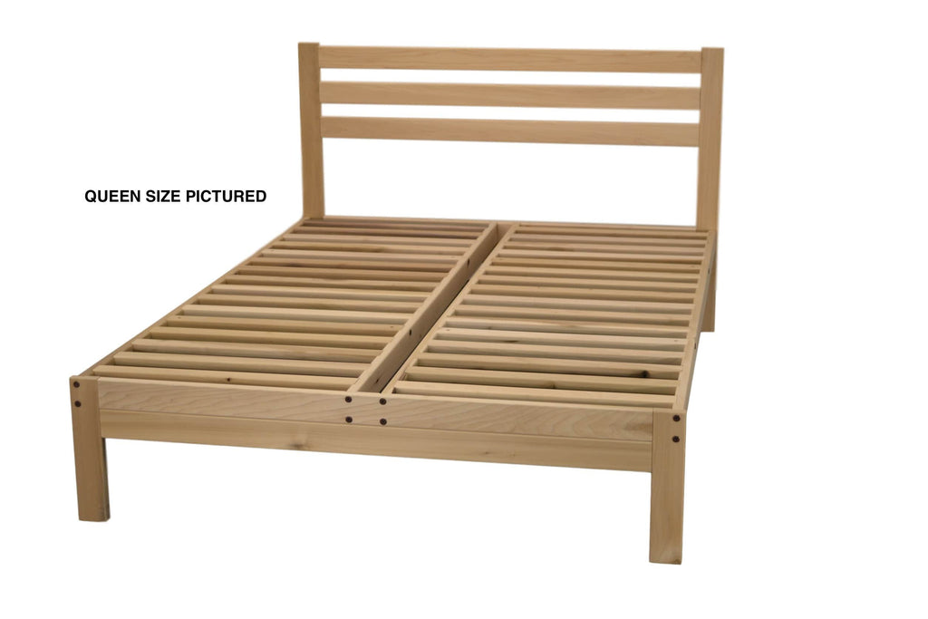 California King Unfinished Wood Platform Bed K78987