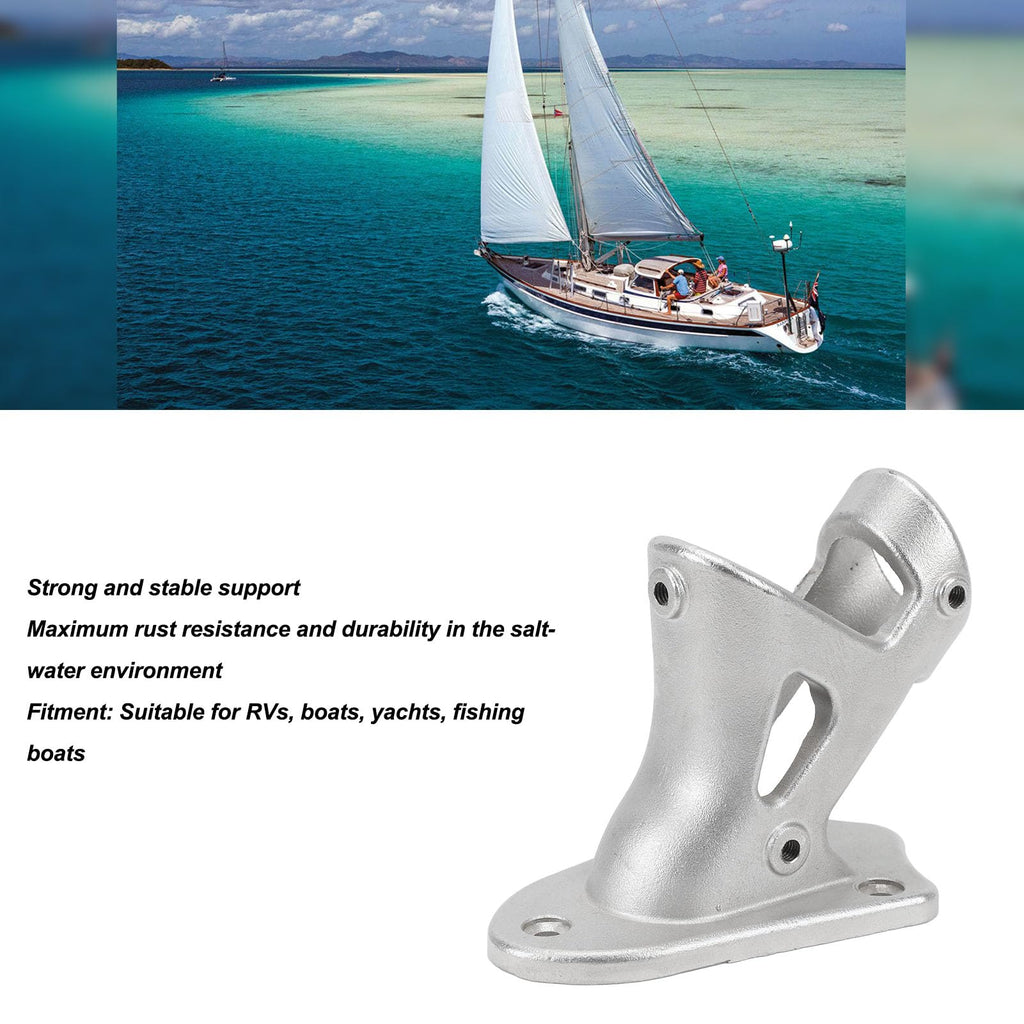 Heavy Duty Stainless Steel Flag Pole Bracket Mount R199