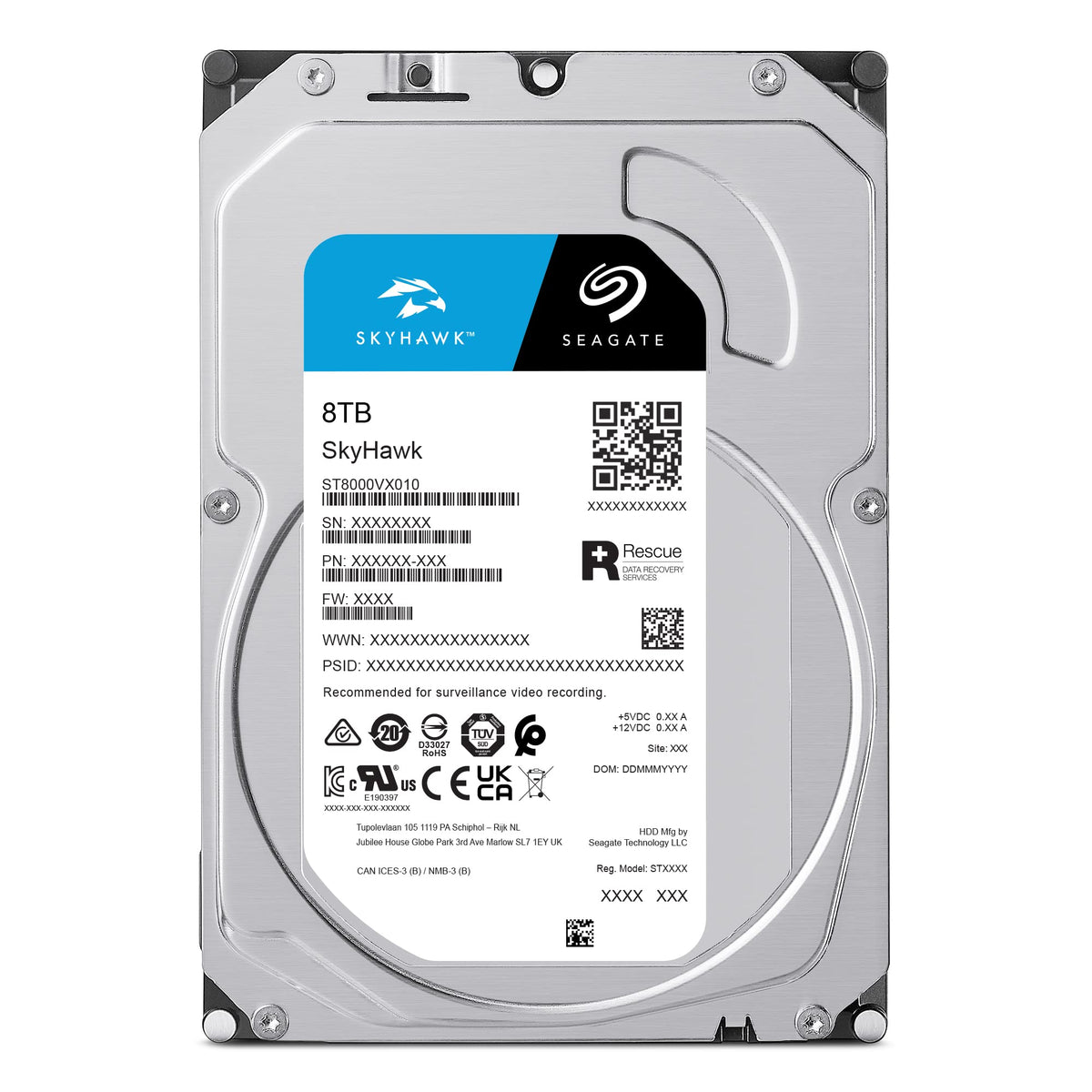 8TB 3.5 Inch SATA Internal Hard Drive P440467
