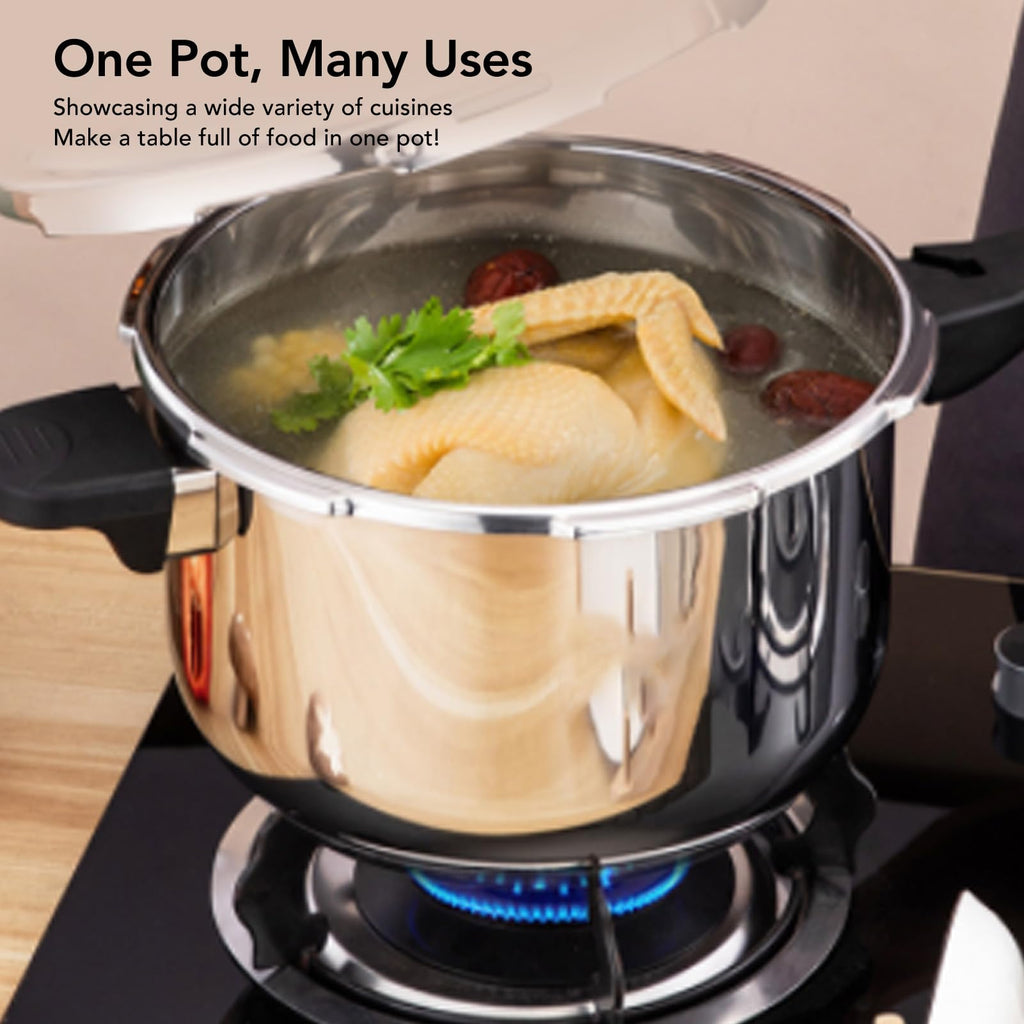 Stainless Steel 3L Pressure Cooker Q8189