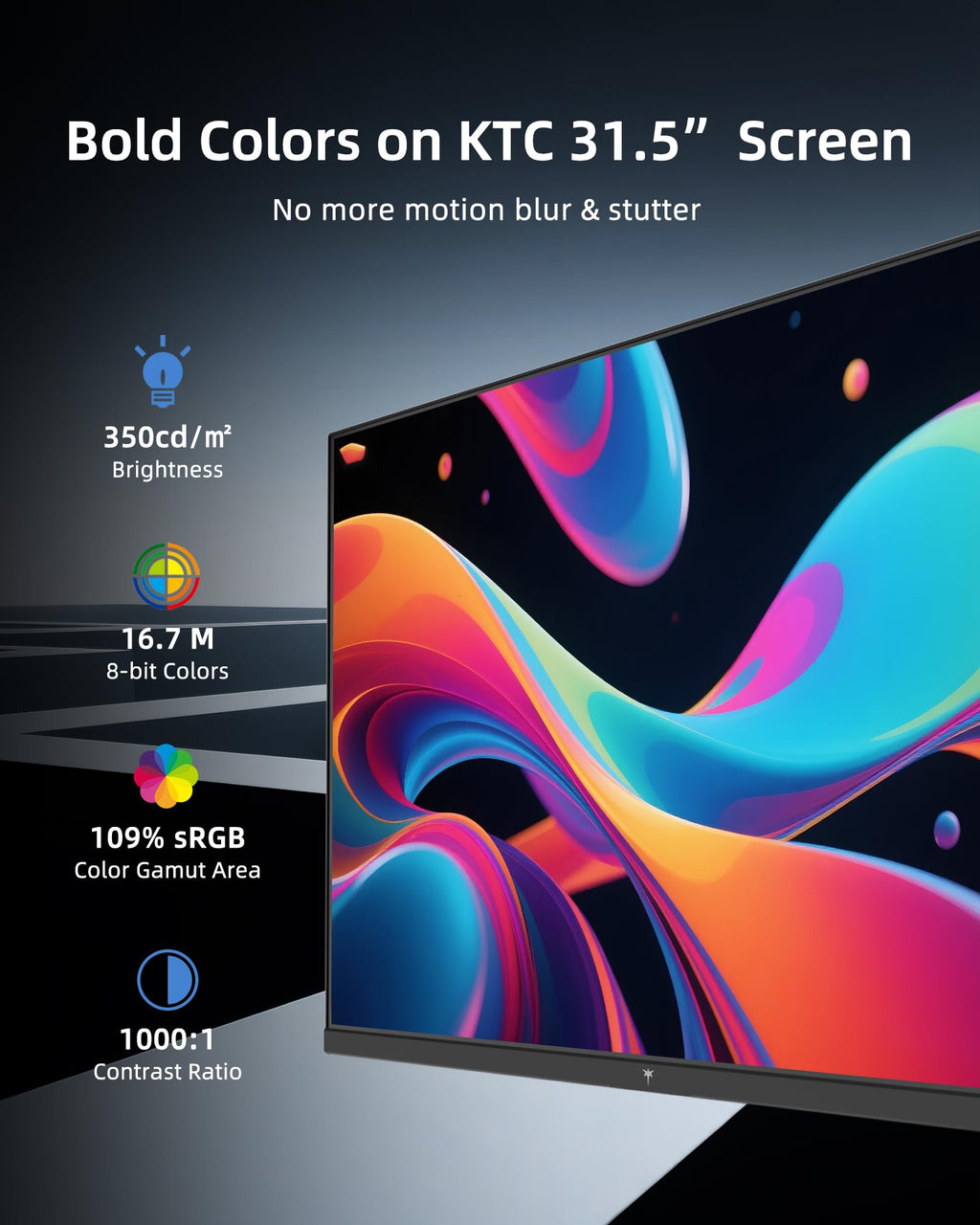 32 Inch 2K 1440P 120Hz IPS HDR Computer Monitor H68576
