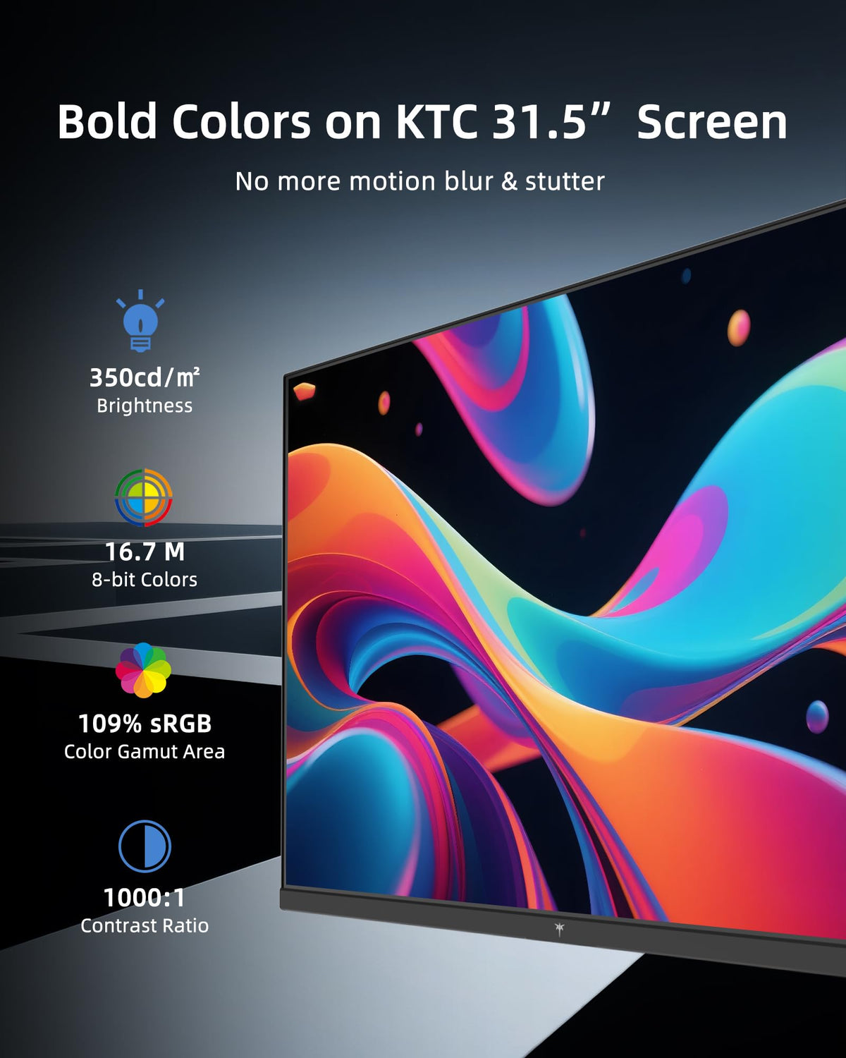 32 Inch 2K 1440P 120Hz IPS HDR Computer Monitor H68576