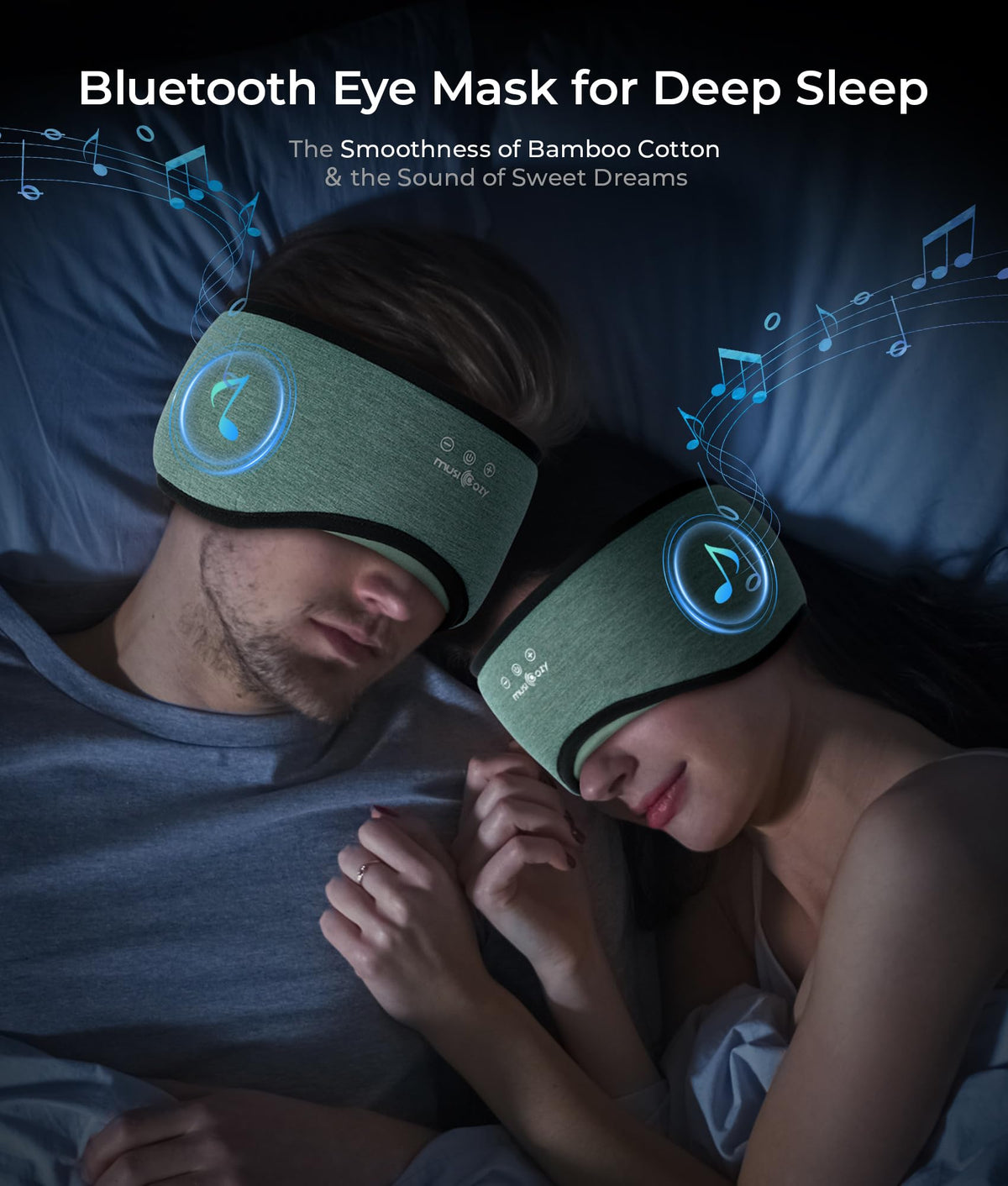 Sleep Mask with Bluetooth Headphones E489