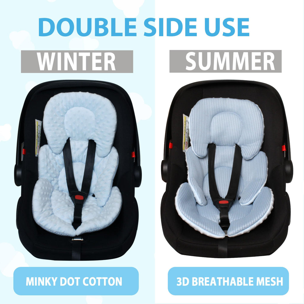 Infant Carseat Insert 2-in-1 Reversible Support Pad W610239