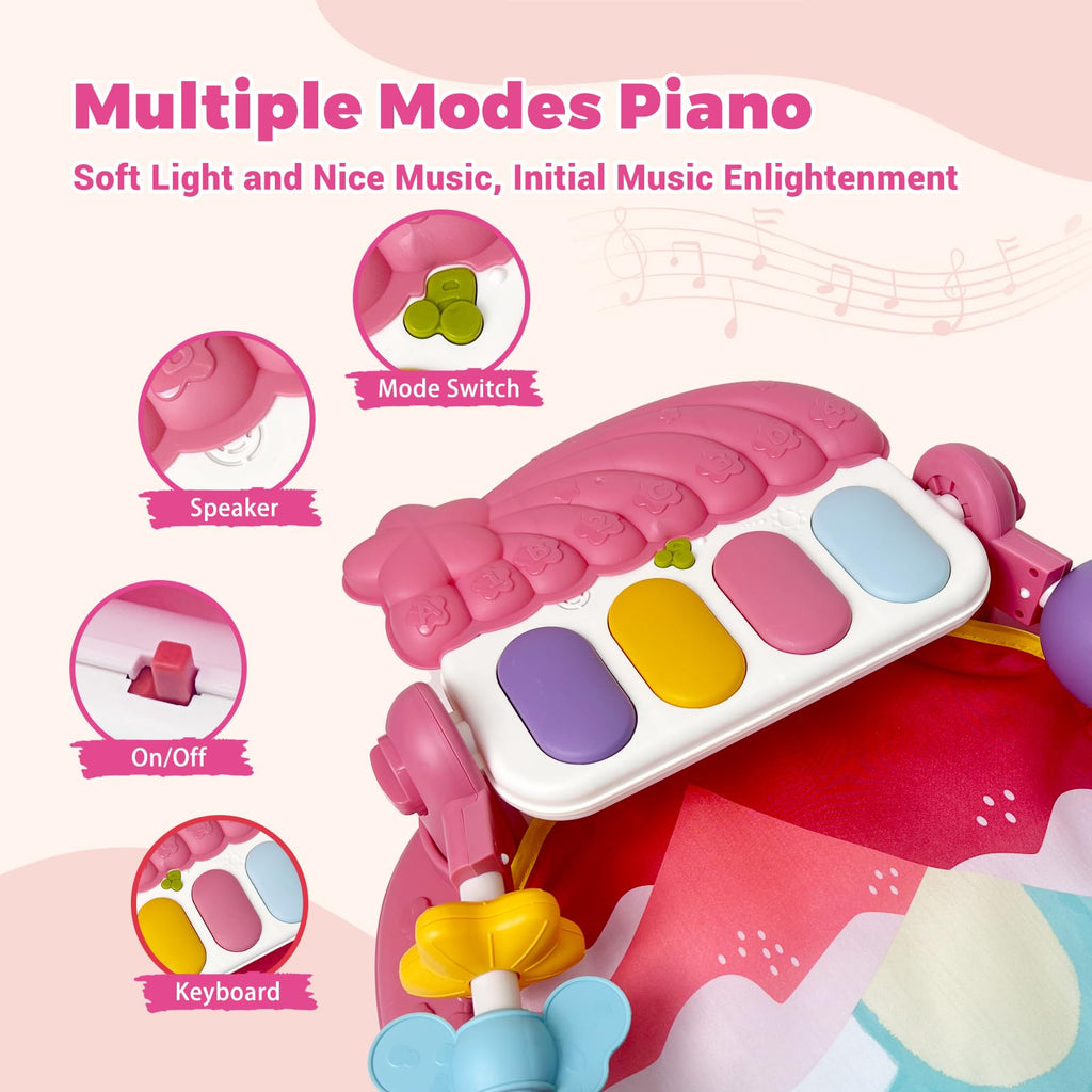 Baby Gym Play Mat and Bath Toys B6386