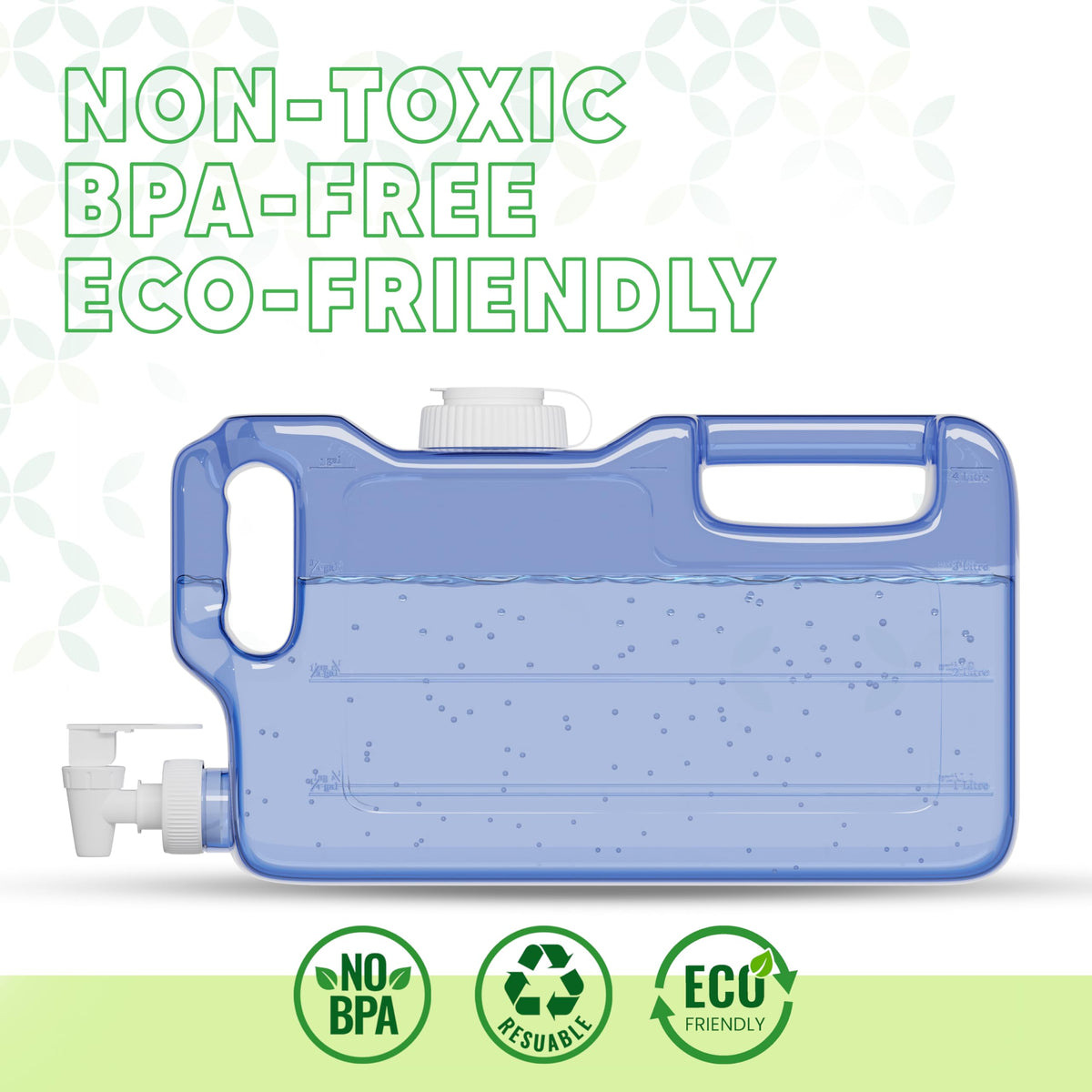 1.1 Gallon Water Dispenser Bottle with Spigot J404