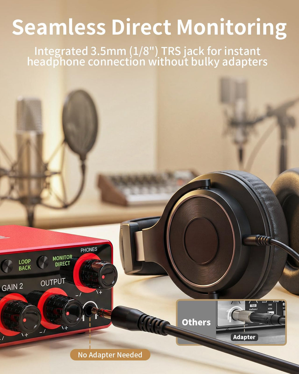2X2 24-bit/192kHz Audio Interface with XLR/TRS Combo Input L441977