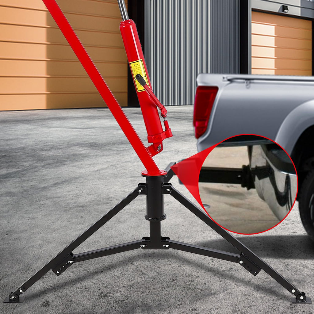 1000 Lbs Hydraulic Hitch Mounted Truck Crane B203