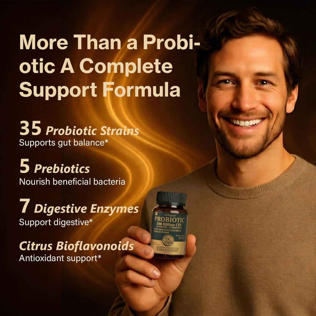 Probiotics 100 Billion CFU 35 Strains 60 Capsules P903