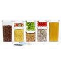 Airtight Pet Food Storage Containers with Lids, BPA Free Plastic 8-Pack G389