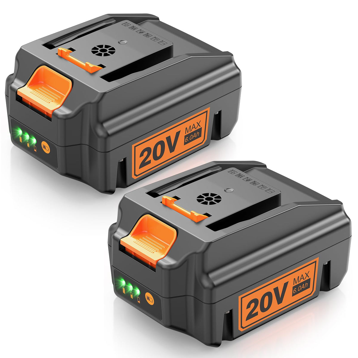 20V Lithium ion Battery 6.0Ah 2 Pack J408539