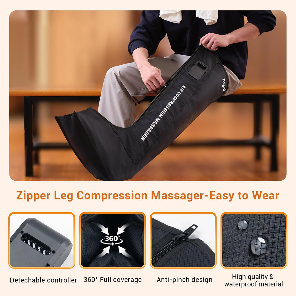 Cordless Full Leg Air Compression Massager D65516