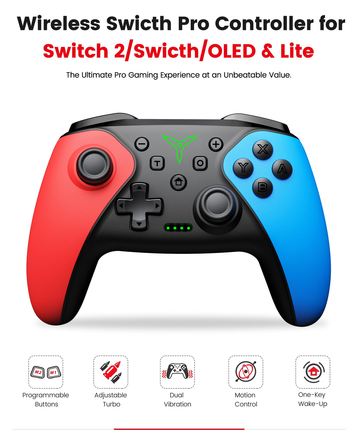 Wireless Switch Controller 2-Pack with Programmable Back Buttons X815729
