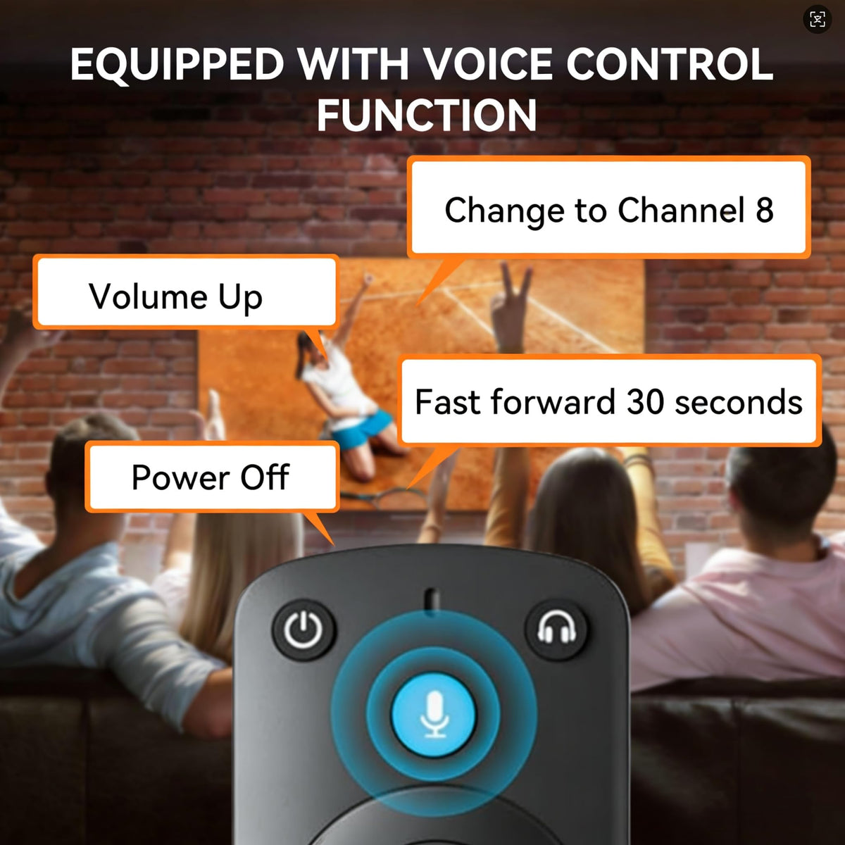 TV Remotes with Voice Control U68255