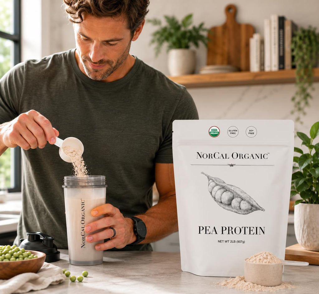Organic Pea Protein Isolate, Unflavored, Vegan, 2 lb D2673
