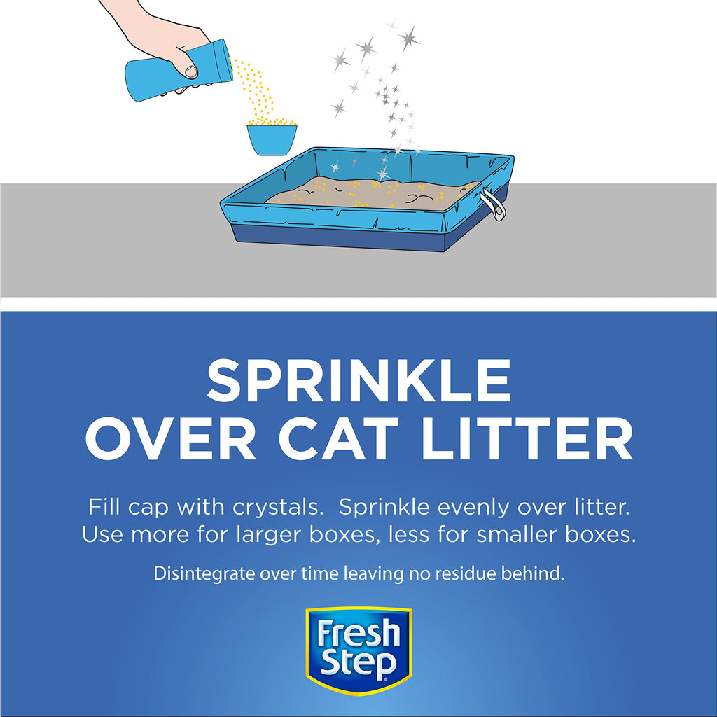 Cat Litter Crystals Summer Breeze Scent 15 Ounces 3 Pack M49383